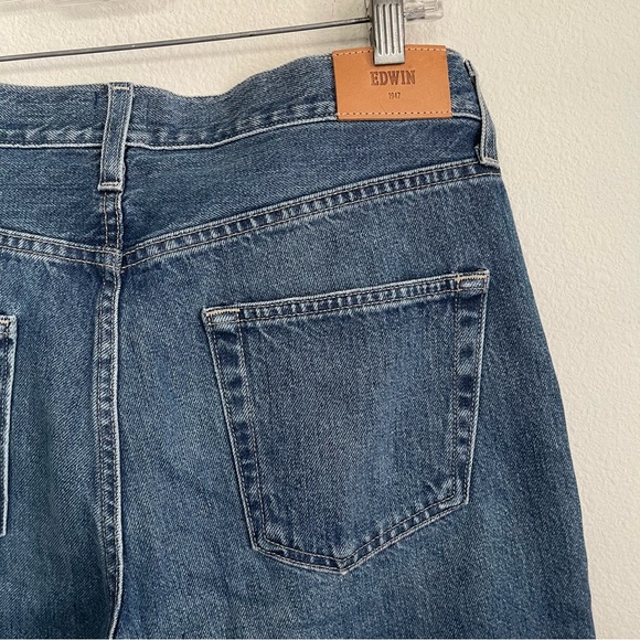 EDWIN Kali Ankle in Wipeout 5 Pocket Denim Jeans - Picture 4 of 8